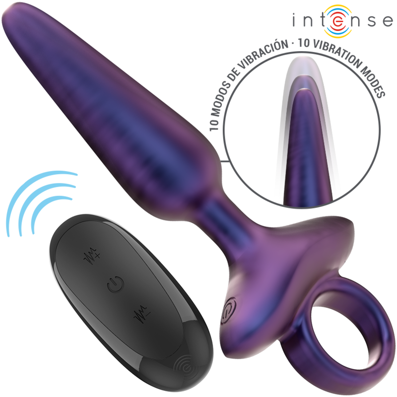 Alternative view of INTENSE - MARLON VIBRATING ANAL PLUG MODEL 4 REMOTE CONTROL
