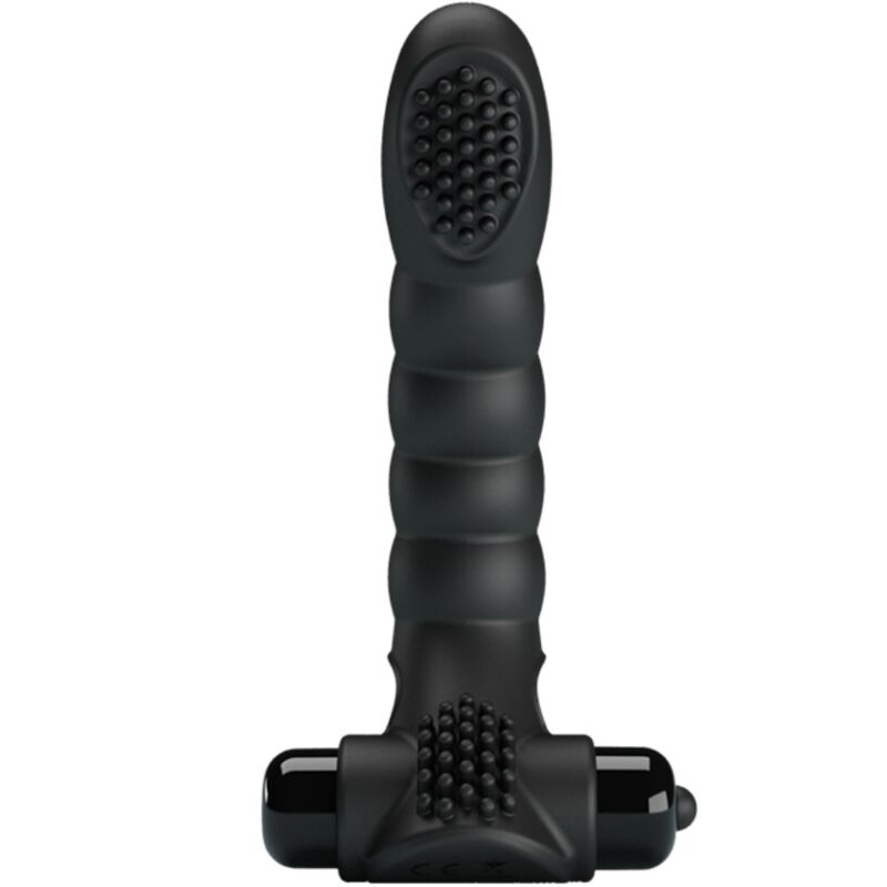 Alternative view of PRETTY LOVE - ALEXANDER FINGER VIBRATOR 10 VIBRATIONS BLACK
