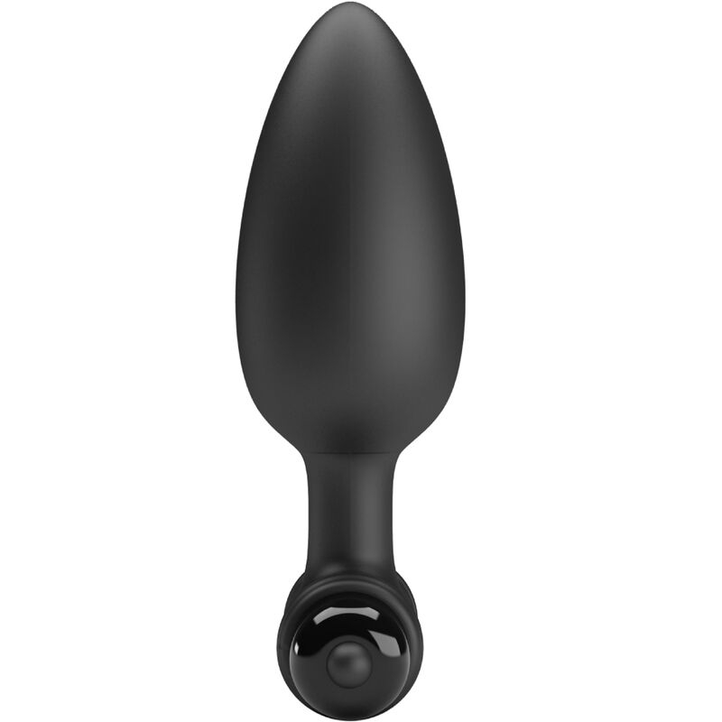 Alternative view of PRETTY LOVE - VIBRA BUTT PLUG 2 ANAL PLUG 10 VIBRATIONS BLACK