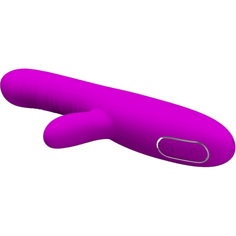 Alternative view of PRETTY LOVE - ANGELIQUE MULTIFUNCTION VIBRATOR + CLITORIS STIMULATOR PURPLE