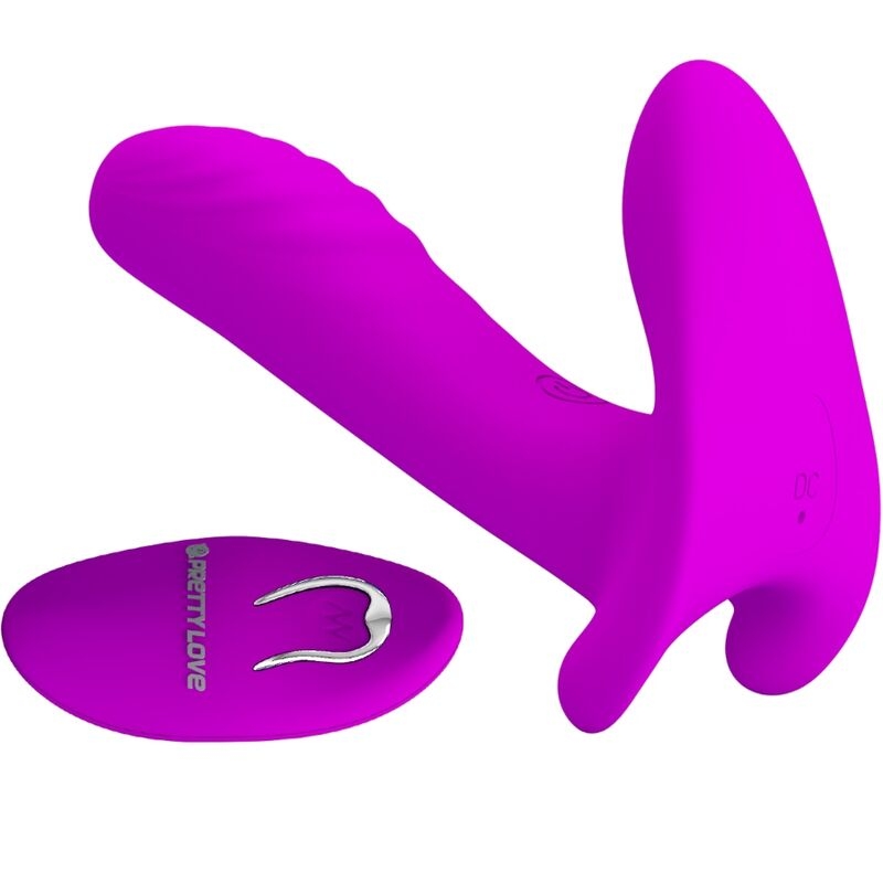 Alternative view of PRETTY LOVE - MASSAGER  VIBRATOR 12 VIBRATIONS REMOTE CONTROL PURPLE