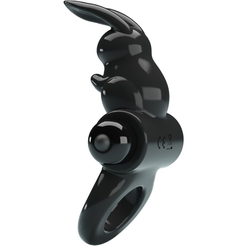 Alternative view of PRETTY LOVE - EXCITING RING RABBIT VIBRATOR RING 10 VIBRATIONS BLACK