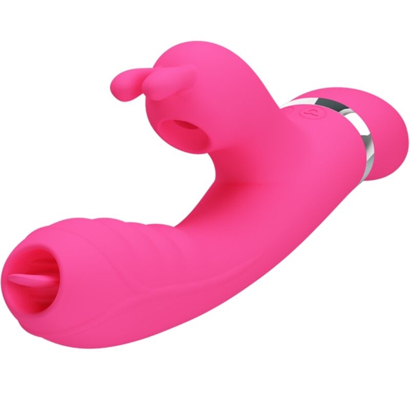 Alternative view of PRETTY LOVE - PHOENIX MULTIFUNCTION RABBIT VIBRATOR PINK