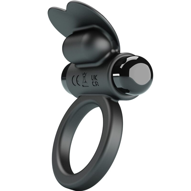 Alternative view of PRETTY LOVE - DEBONAIRE VIBRATING RING RABBIT 10 VIBRATIONS BLACK