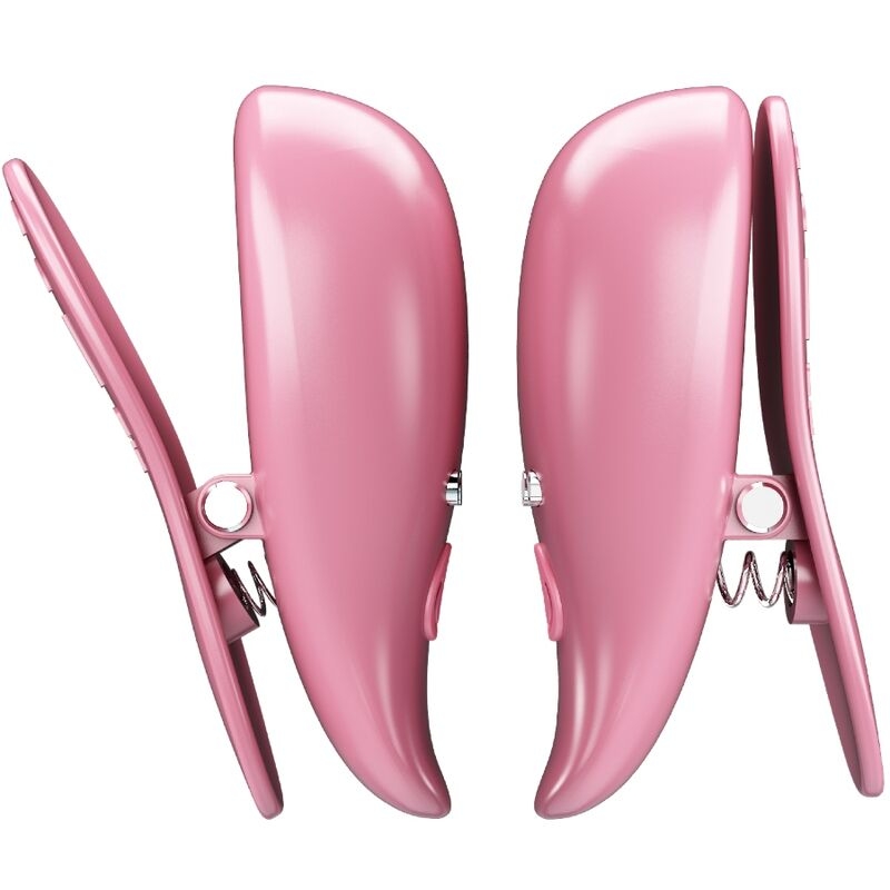 Alternative view of PRETTY LOVE - CAILEY NIPPLE CLAMPS 10 VIBRATIONS REMOTE CONTROL PINK
