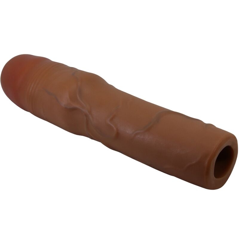 Alternative view of PRETTY LOVE - KYLIAN PENIS SLEEVE WITH 7.6 CM EXTENSION MULATTO