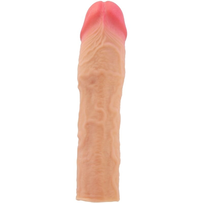 Alternative view of PRETTY LOVE - STEVENSON PENIS SLEEVE WITH 7.6 CM EXTENSION FLESH