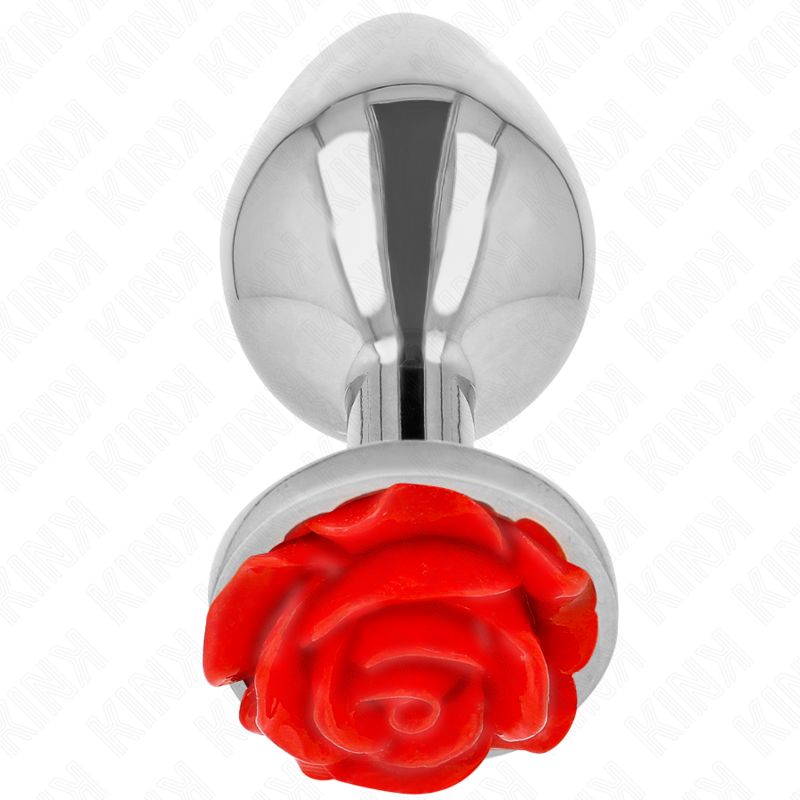 Alternative view of KINK - PLUG ANAL ROSE RED SIZE L