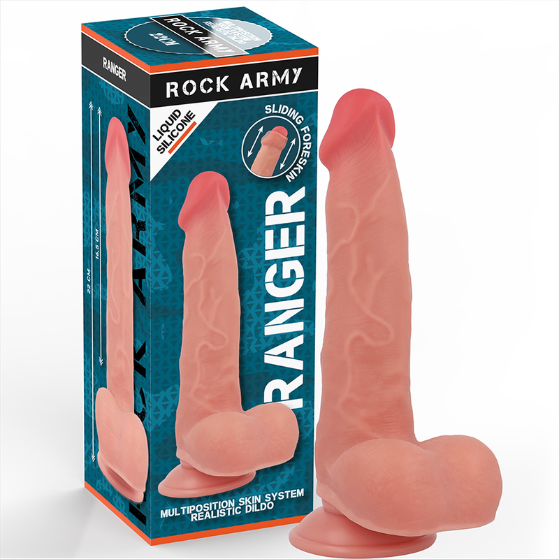 Alternative view of ROCKARMY - LIQUID SILICONE RANGER 22 CM -O- 3.6 CM