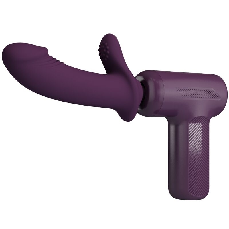 Alternative view of PRETTY LOVE - DJ SCHOLAR MASSAGER 5 SETTINGS PURPLE