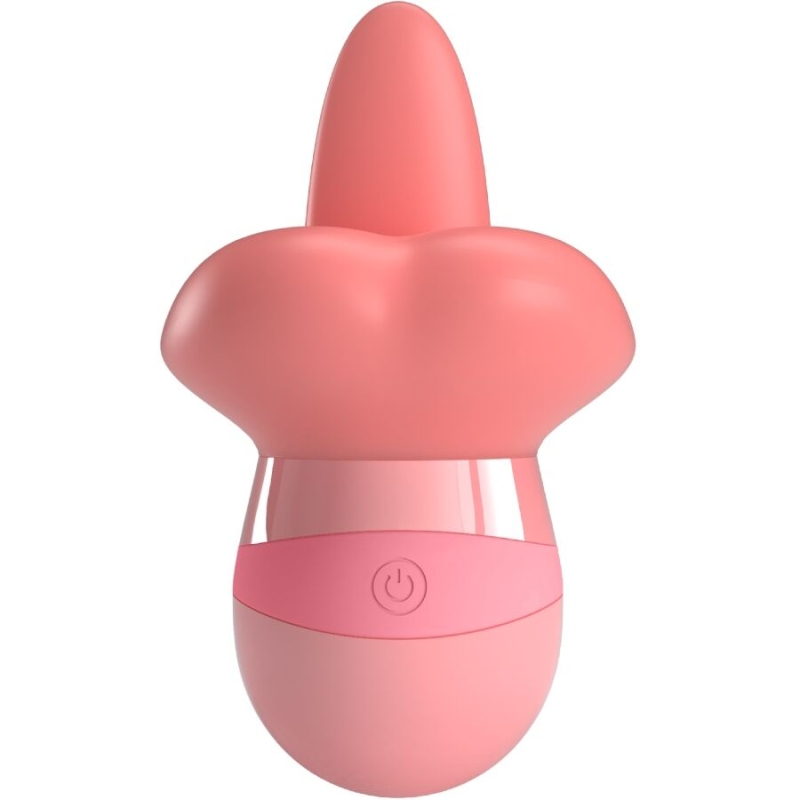 Alternative view of PRETTY LOVE - KYLEE TONGUE CLITORIS STIMULATOR 10 VIBRATIONS NUDE PINK