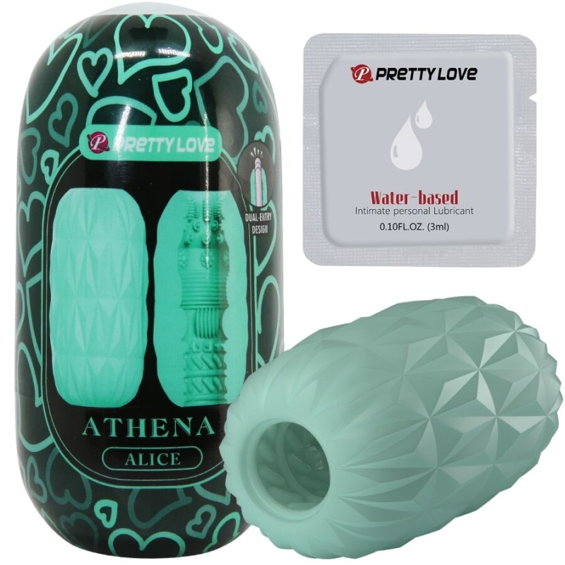 Alternative view of PPRETTY LOVE - ATHENA ALICE MALE MASTURBATOR TURQUOISE