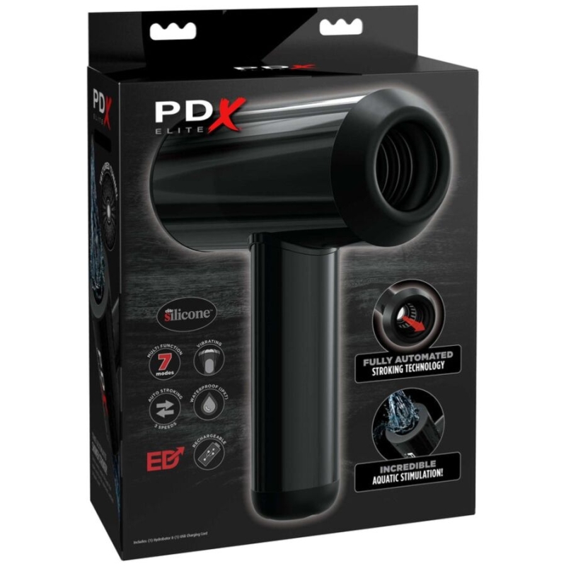 PDX ELITE - DOUBLE AQUATIC AUTOMATIC MASTURBATOR
