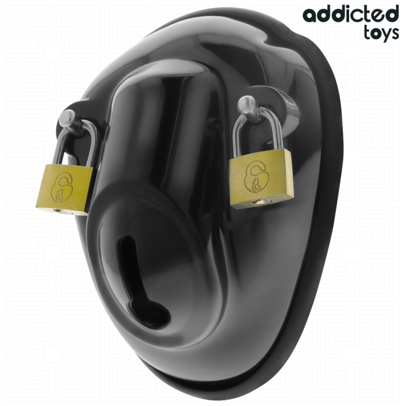Alternative view of ADDICTED TOYS LOCKED - KEYLESS RESTRAINT PENIS CAGE 11.5 CM
