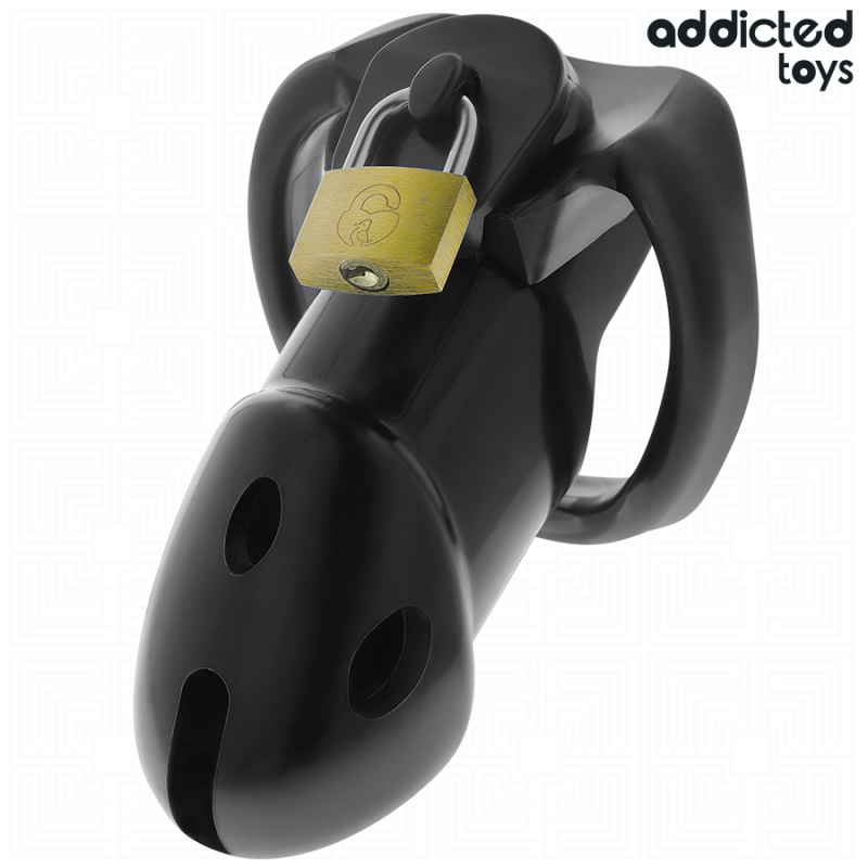 Alternative view of ADDICTED TOYS LOCKED - UNBROKEN DEN PENIS CAGE 9.8 CM