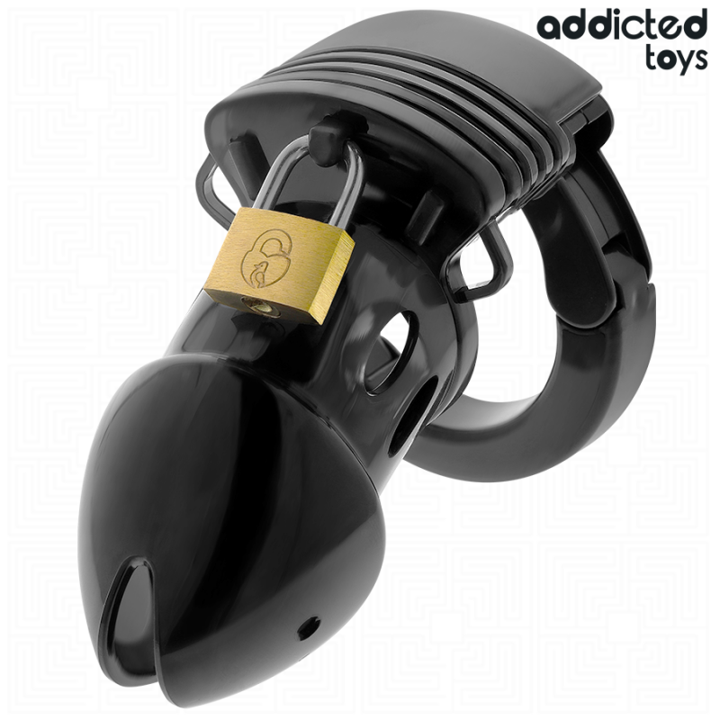 Alternative view of ADDICTED TOYS LOCKED - CHASTITY DEPTHS PENIS CAGE 7.5 CM