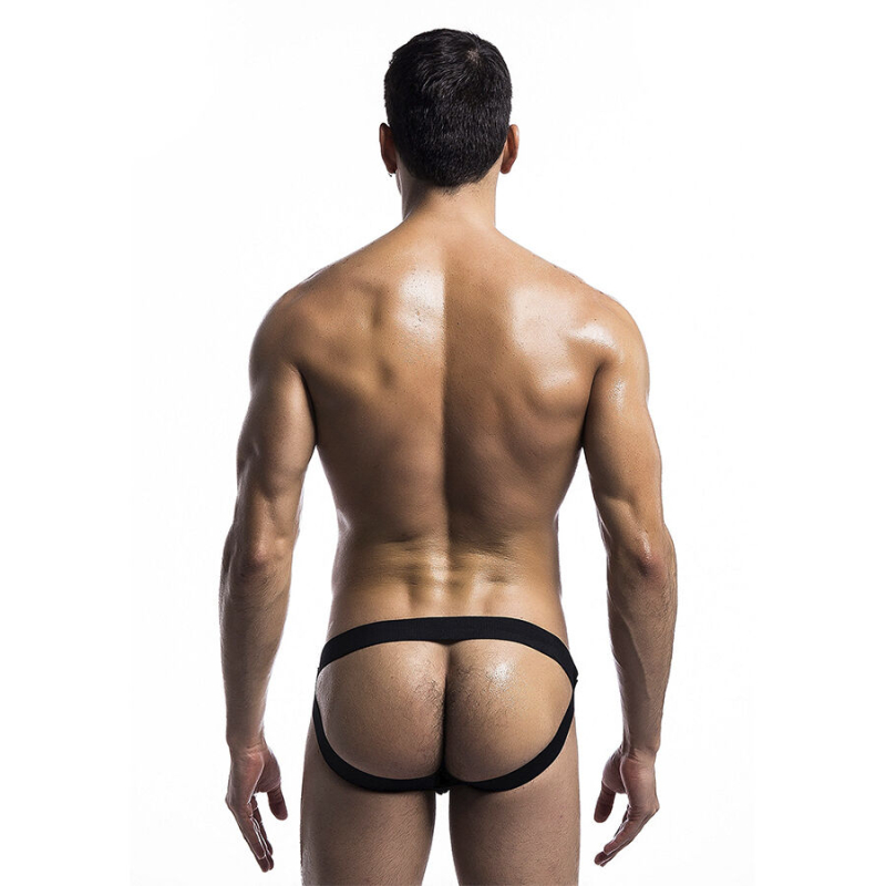 Alternative view of MOB - FETISH JOCKSTRAP SWIMSUIT BLACK SIZE L