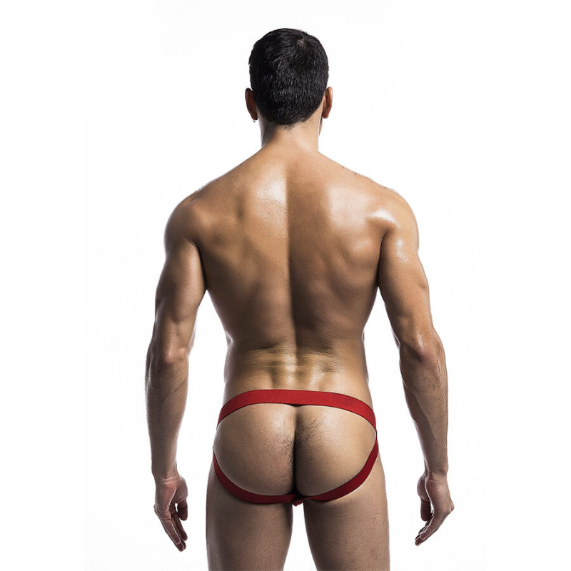 Alternative view of MOB - FETISH JOCKSTRAP SWIMSUIT RED SIZE L