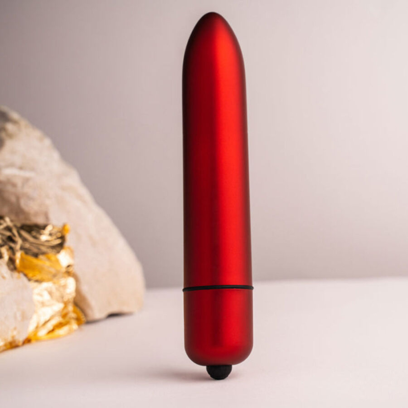 Alternative view of ROCKS-OFF - RO-160 ROUGE ALLURE VIBRATING BULLET RED