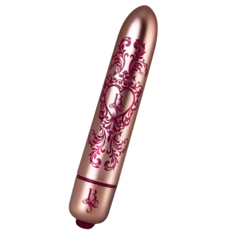 Alternative view of ROCKS- OFF - RO-90 PROMENADE PINK VIBRATING BULLET