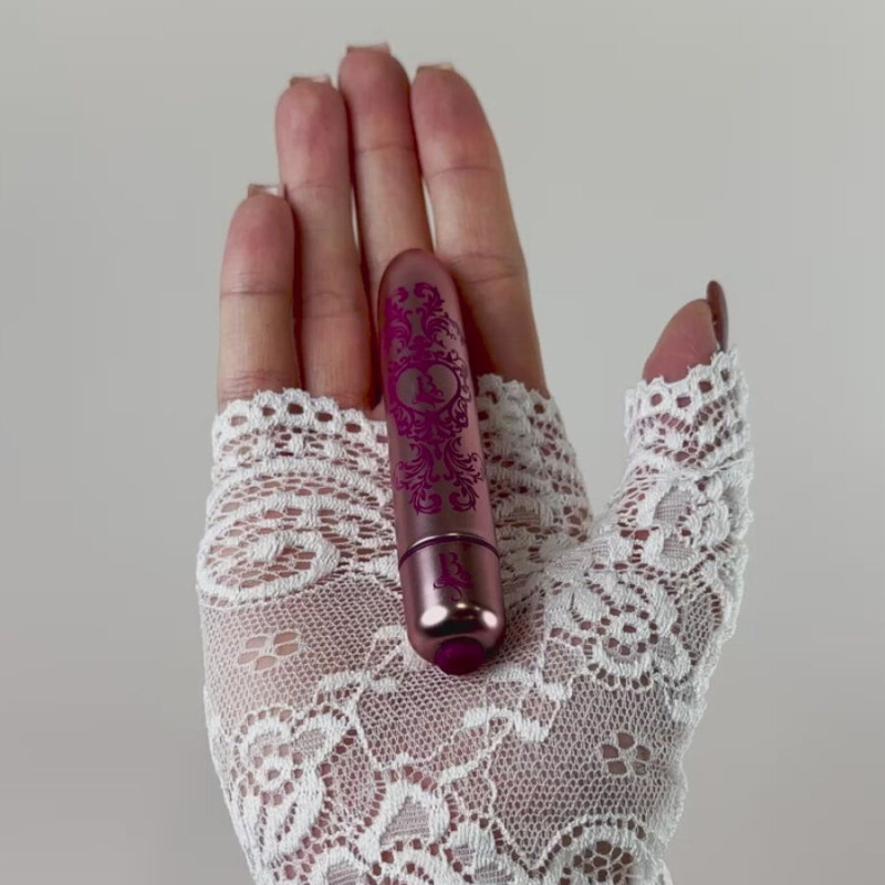 Alternative view of ROCKS-OFF - RO-90 COURTESAN PINK VIBRATING BULLET