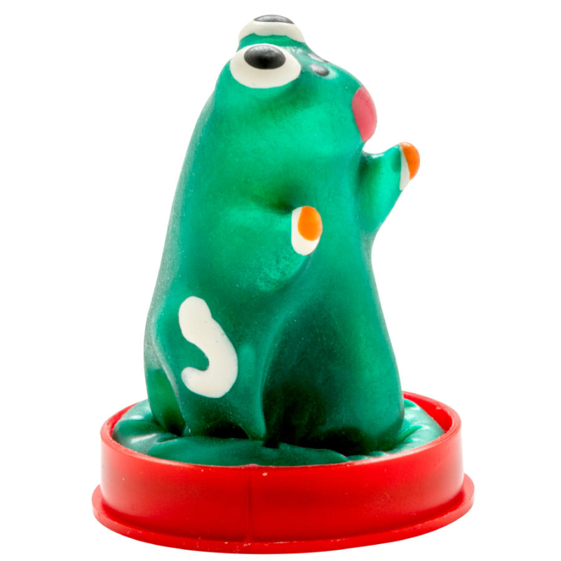Alternative view of CONDOMERIE - HANDPAINTED NOVELTY CONDOMS FROG MODEL 1