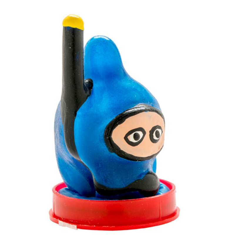 Alternative view of CONDOMERIE - HANDPAINTED NOVELTY CONDOMS DIVER