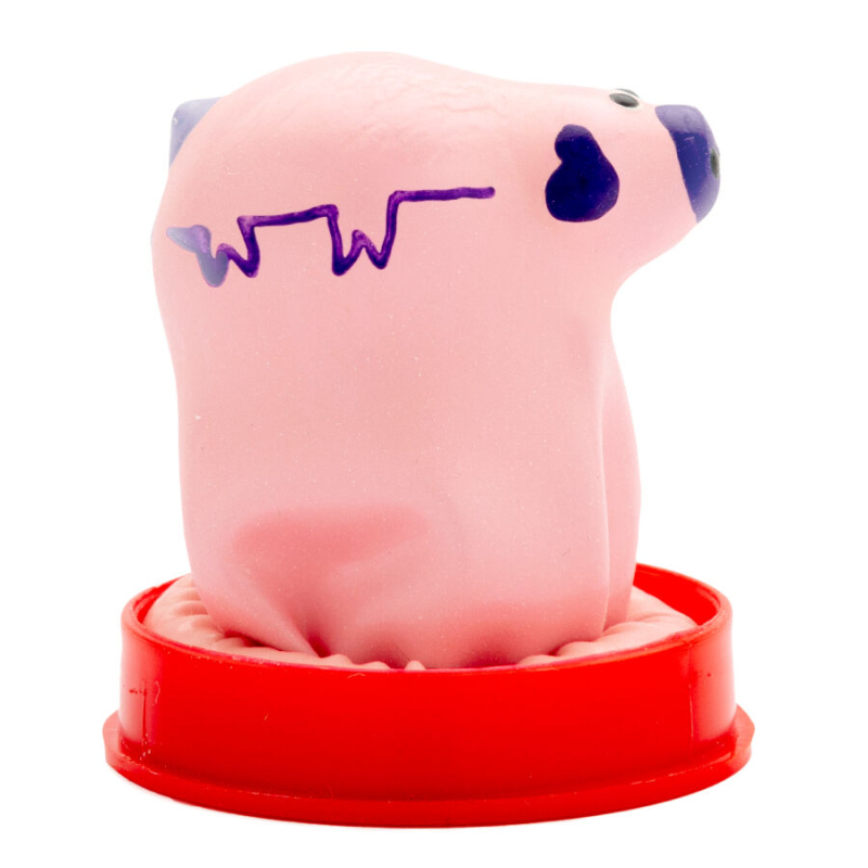 Alternative view of CONDOMERIE - HANDPAINTED NOVELTY CONDOMS SMALL PIG