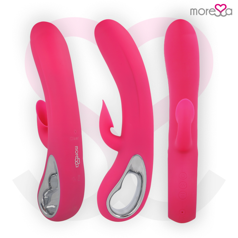 Alternative view of MORESSA - DUSTIN CLITORAL SUCTION AND POWERFUL VIBRATION PREMIUM SILICONE RECHARGEABLE