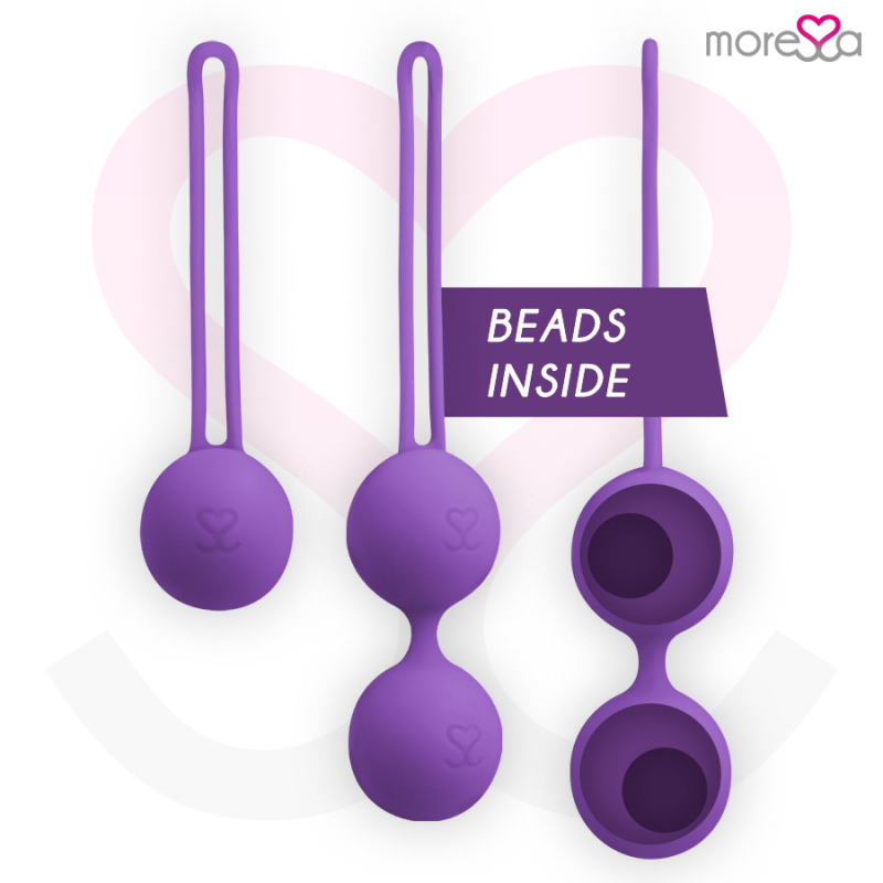 Alternative view of MORESSA - OSIAN SET PREMIUM LILAC SILICONE