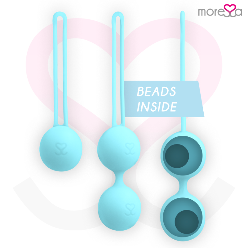 Alternative view of MORESSA - OSIAN SET PREMIUM TURQUOISE SILICONE
