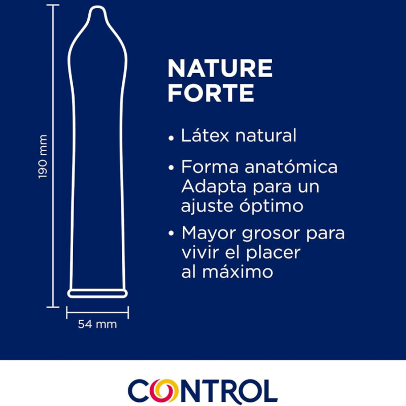 Alternative view of CONTROL - NATURE FORTE CONDOMS 144 UNITS