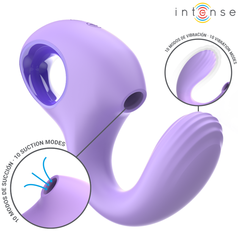 Alternative view of INTENSE - BAXTER VIBRATOR  STIMULATOR VIOLET