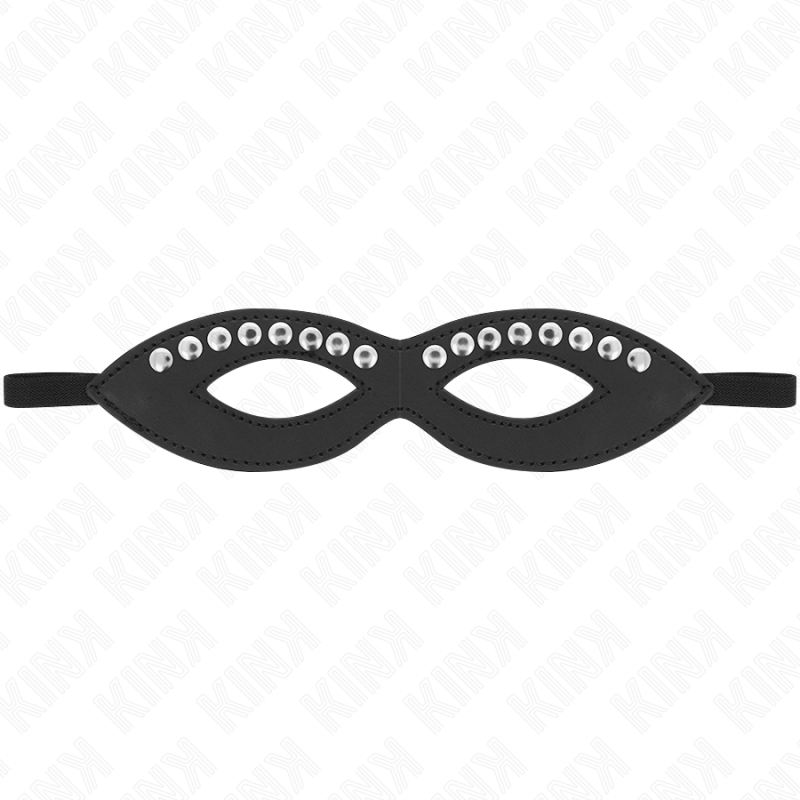 Alternative view of KINK - EYE MASK WITH MINI RIVETS MODEL 1 20.5 x 5.5 CM
