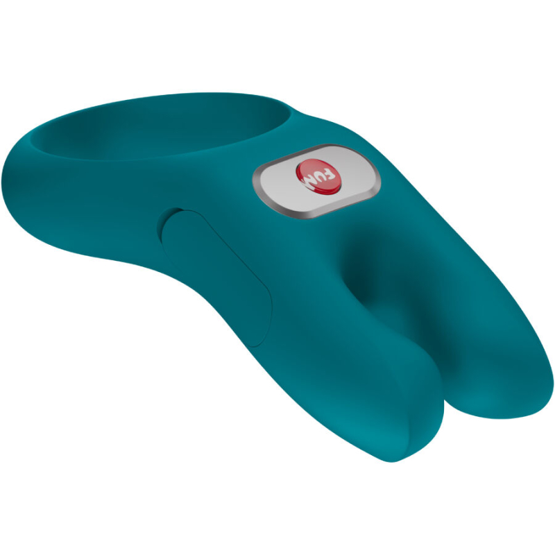 Alternative view of FUN FACTORY - NOS VIBRATING COCK RING BOTTLE GREEN