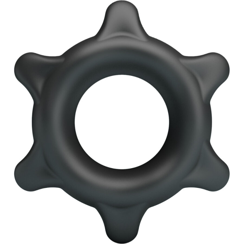 Alternative view of CRAZY BULL - ETHANIEL SILICONE RING MODEL 11