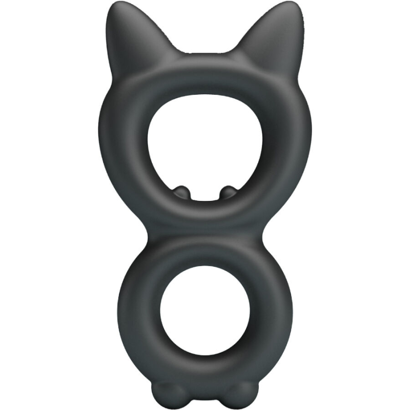 Alternative view of CRAZY BULL - TORAN DOUBLE SILICONE RING MODEL 20