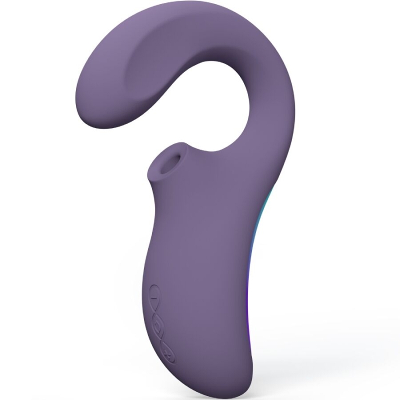 Alternative view of LELO - ENIGMA WAVE TRIPLE VIBRATION MASSAGER CYBER PURPLE