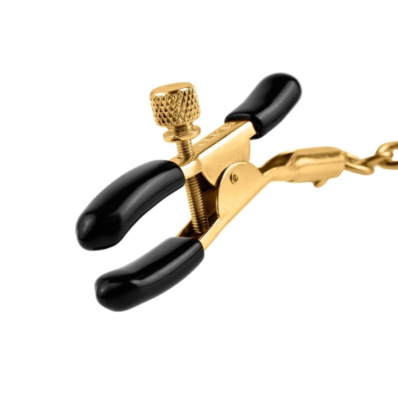 Alternative view of FETISH FANTASY GOLD - NIPPLE CLAMPS