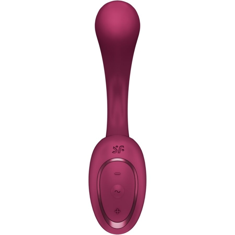Alternative view of SATISFYER - G FOR GODDESS 2 RABBIT VIBRATOR BOTTLE BORDEAUX