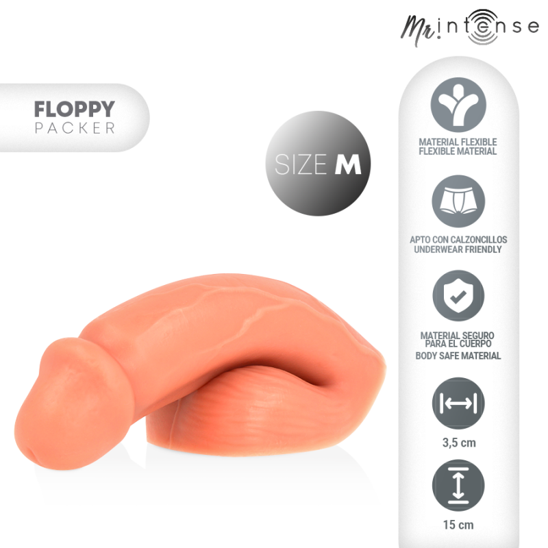 Alternative view of MR INTENSE - FLOPPY SIZE M REALISTIC PACKER