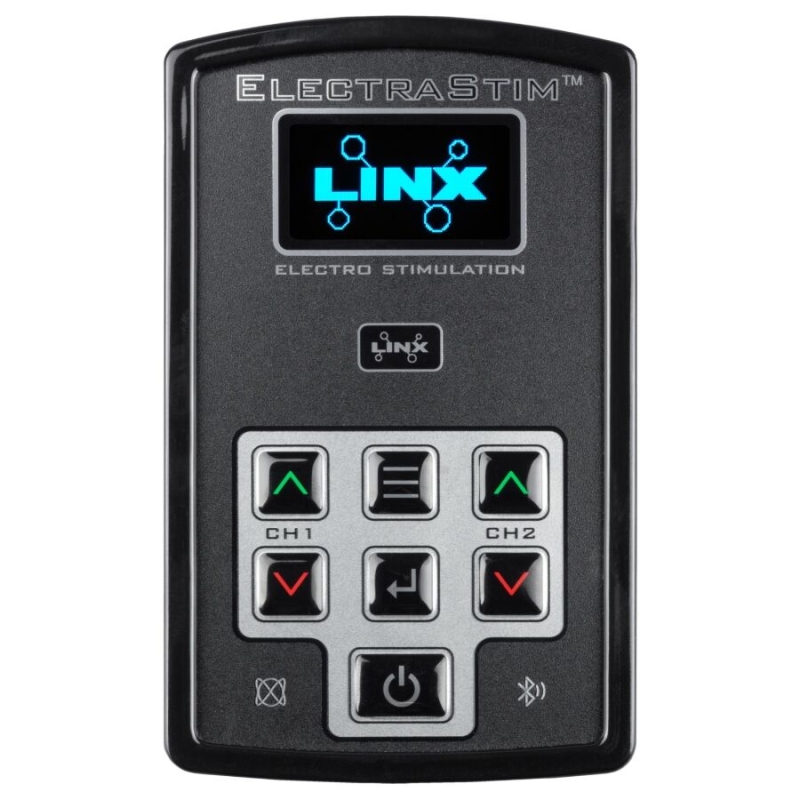 Alternative view of ELECTRASTIM - LINX DUAL-CHANNEL ELECTRO STIMULATOR WITH APP  REMOTE CONTROL