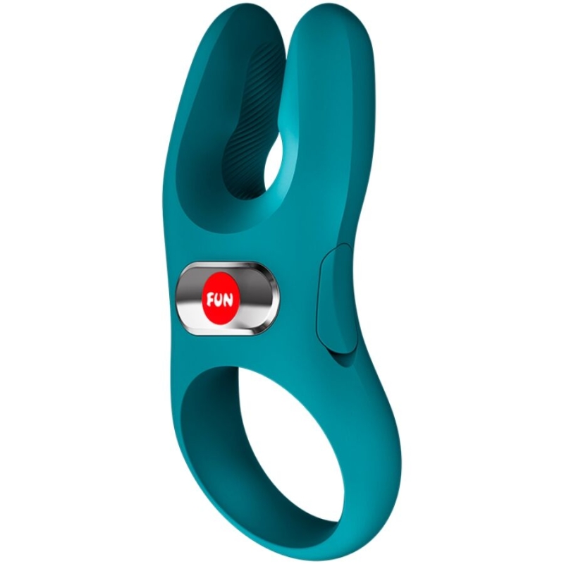FUN FACTORY - NOS PRO VIBRATING COCK RING BOTTLE GREEN
