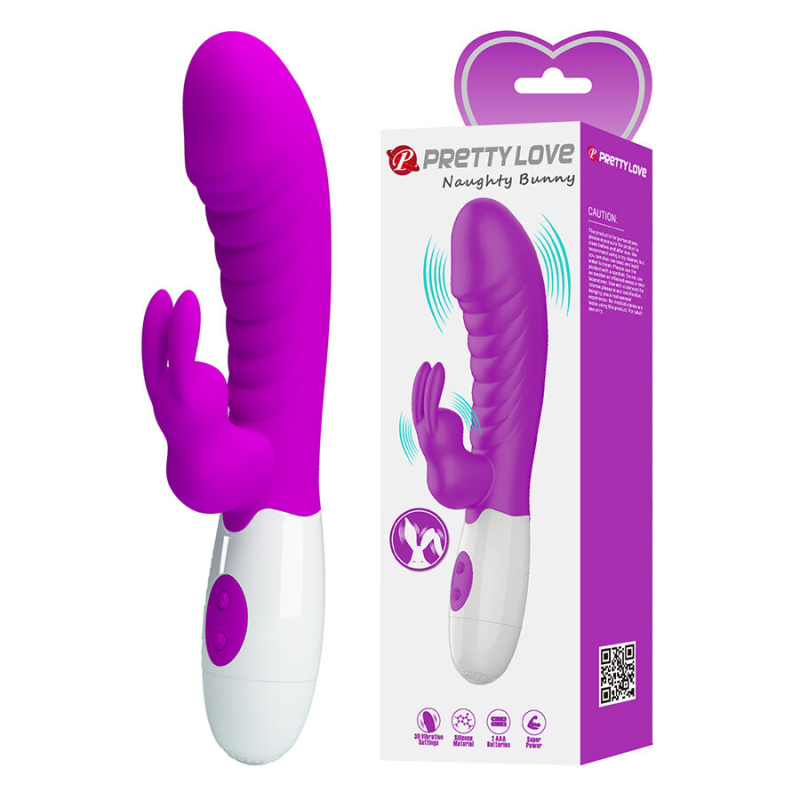 Alternative view of PRETTY LOVE - NAUGHTY BUNNY PURPLE VIBRATOR