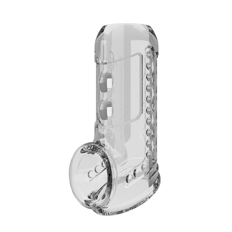 Alternative view of PRETTY LOVE - TRANSPARENT TEXTURED PENIS SHEATH