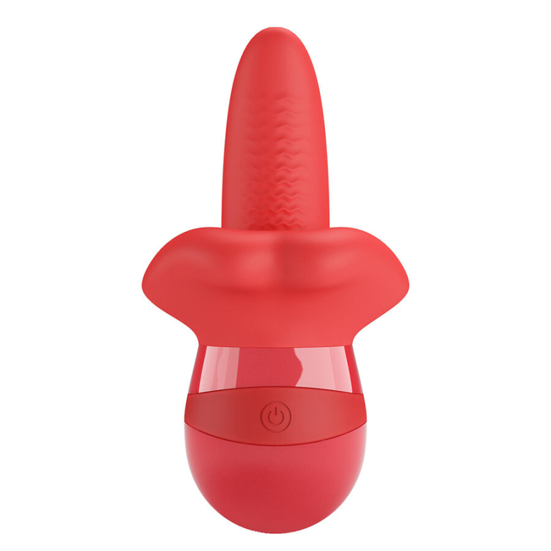 Alternative view of PRETTY LOVE - OBELIA MASTURBATOR TONGUE VIBRATOR WITH ORBITAL MOTION