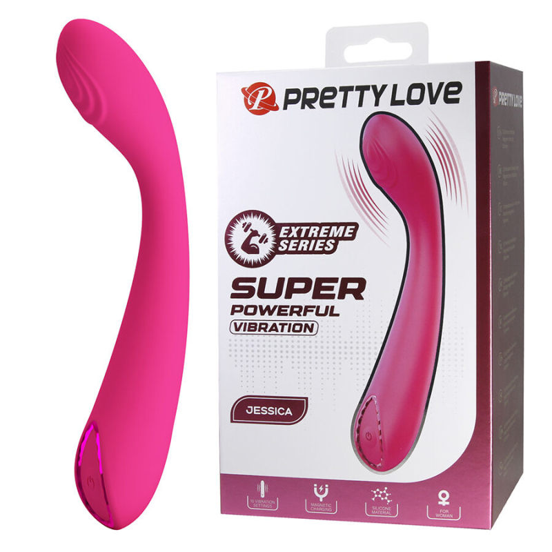 Alternative view of PRETTY LOVE - JESSICA HIGH POWER PINK VIBRATOR