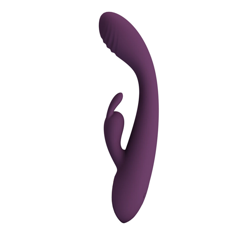 Alternative view of PRETTY LOVE - EMMA RABBIT PURPLE VIBRATOR WITH STIMULATOR