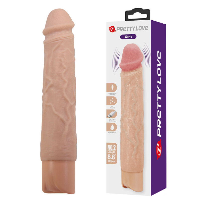 Alternative view of PRETTY LOVE - OSRIC FLEXIBLE REALISTIC VIBRATOR
