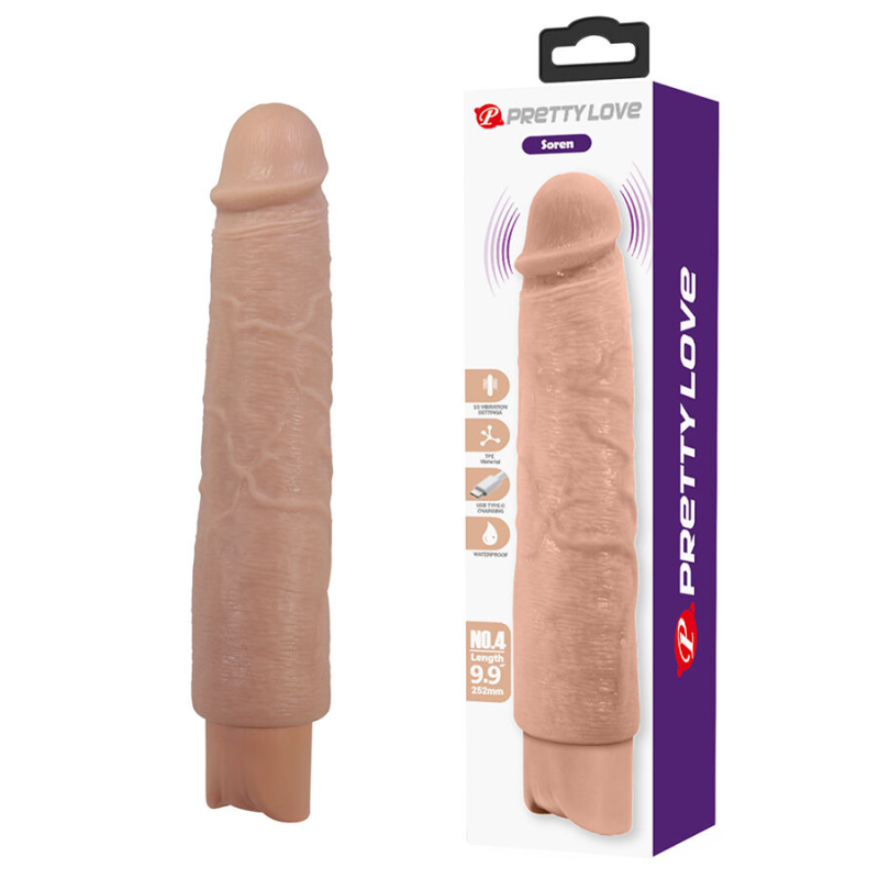 Alternative view of PRETTY LOVE - SOREN FLEXIBLE REALISTIC VIBRATOR